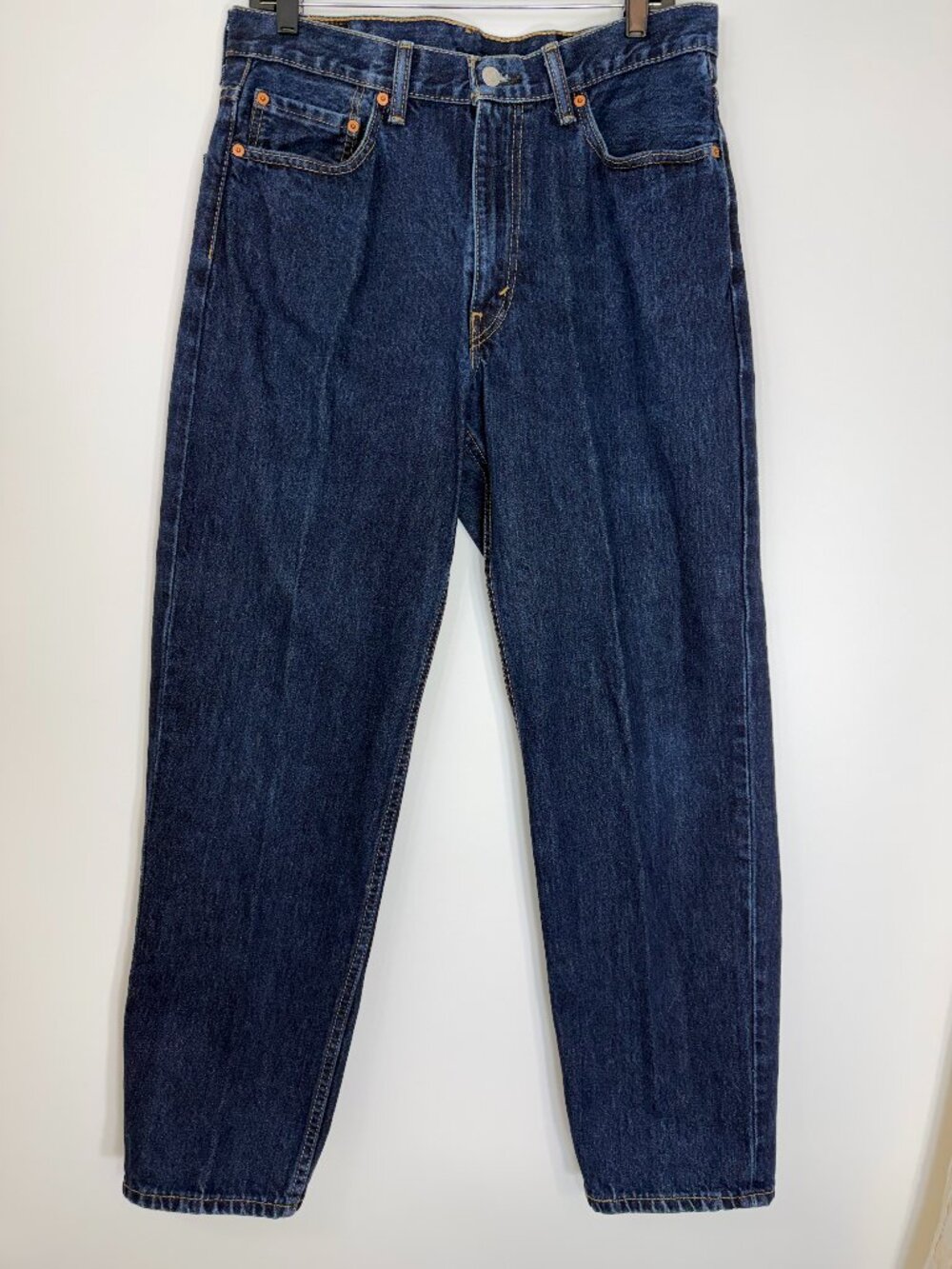 Levis 550 Jeans Mens 34x32 Blue Jean Wash Relaxed Tapered Mexico Denim